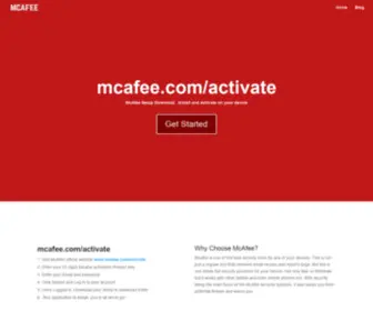 Mcafee-Activation.com(Verify Product Key) Screenshot