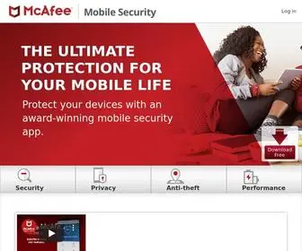 Mcafeemobilesecurity.com(McAfee Mobile Security) Screenshot