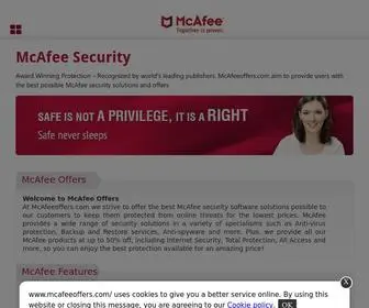 Mcafeeoffers.com(Срок) Screenshot