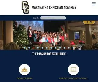 Mcak6.org(Maranatha Christian Academy) Screenshot