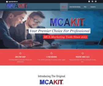Mcakit.com(MCA KIT) Screenshot