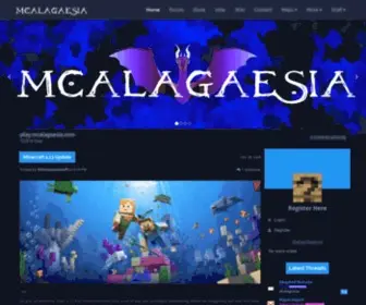 Mcalagaesia.com(Enjin) Screenshot