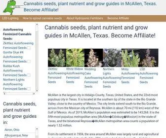 Mcallencannabis.ga(Cannabis seeds) Screenshot