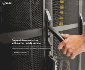 Mcallendc.com(Carrier-Neutral Data Centers & Colocation Providers) Screenshot
