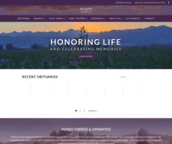 Mcalpinfuneralhome.com(McAlpin Funeral Home) Screenshot