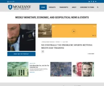 Mcalvanyweeklycommentary.com(McAlvany Weekly Commentary ) Screenshot