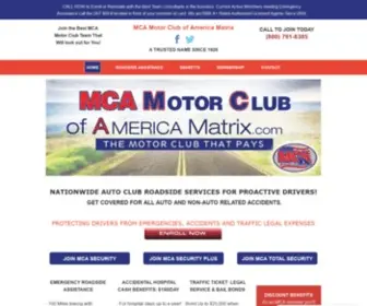 Mcamotorclubofamericamatrix.com(Join MCA Motor Club of America in San Antonio) Screenshot