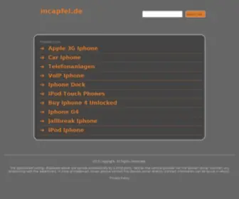 Mcapfel.de(mcapfel) Screenshot