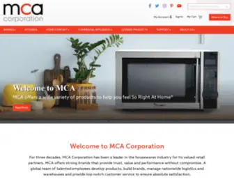 Mcappliance.com(MCA) Screenshot