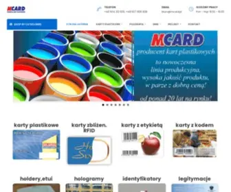 Mcard.com.pl(Strona Główna) Screenshot