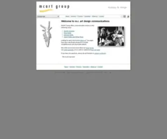 Mcart.org(MCART Design Communications) Screenshot