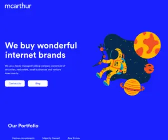 Mcarthurcapital.co(McArthur Capital) Screenshot