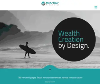Mcarthurfinancial.com.au(McAthur Financial) Screenshot