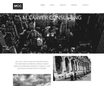 Mcarverconsulting.com(MCC) Screenshot