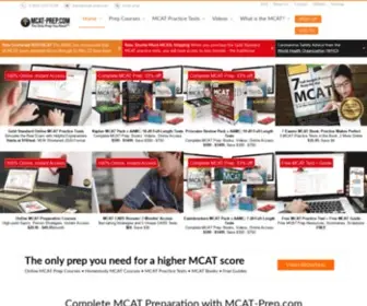 Mcat-Prep.com(Complete MCAT Preparation Home Study Course) Screenshot