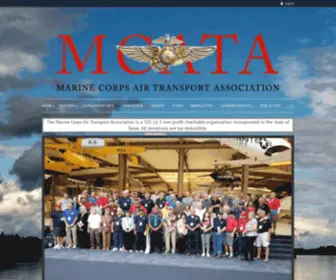 Mcata.com(Marine Corps Air Transport Association) Screenshot