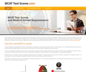 Mcattestscores.com(Mcattestscores) Screenshot