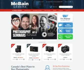 Mcbaincamera.com(McBain Camera) Screenshot