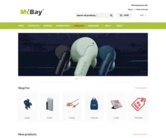 Mcbay.com.sg(McBay Pte Ltd) Screenshot