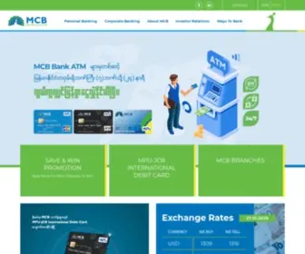 MCB.com.mm(Myanmar Citizens Bank) Screenshot