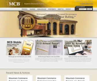 MCB.com(Home) Screenshot