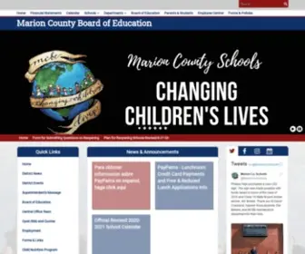 Mcbe.net(Marion County Board of Education) Screenshot