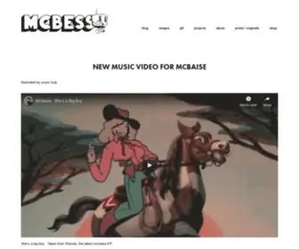 Mcbess.com(My world of impure imagination jam) Screenshot