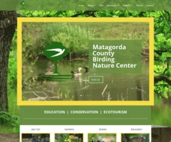 MCBNC.org(Matagorda County Birding Nature Center Matagorda County Birding Nature Center) Screenshot