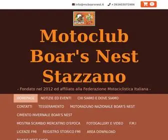 Mcboarsnest.it(Homepage news ed eventi) Screenshot