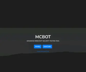 Mcbot.xyz(Domain Seizure) Screenshot