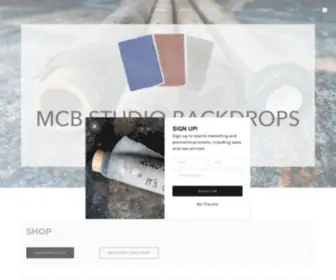 MCBstudiobackdrops.com.au(MCB Studio Backdrops) Screenshot