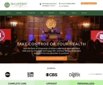 Mccaffreyhealth.com(Wellness Center Springfield) Screenshot