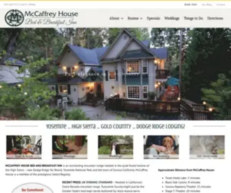 Mccaffreyhouse.com(Sonora Ca Bed & Breakfast) Screenshot