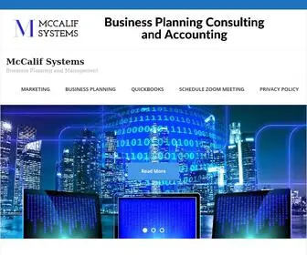 Mccalifsystems.com(McCalif Systems) Screenshot