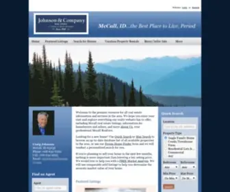 Mccallproperty.com(McCall Homes For Sale) Screenshot