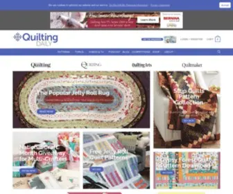 Mccallsquilting.com(McCall's Quilting is a brand) Screenshot
