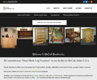 Mccallwoodworks.com(McCall Woodworks) Screenshot