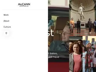 Mccann.com.au(McCann Australia) Screenshot