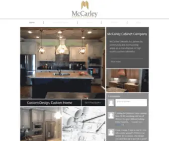 Mccarleycabinets.com(Cabinet & Countertop Store) Screenshot