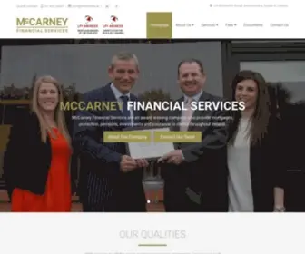 Mccarney.ie(McCarney Financial Services) Screenshot