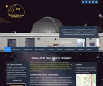 Mccarthyobservatory.org(Mccarthyobservatory) Screenshot