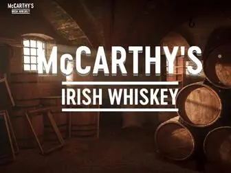 Mccarthyswhiskey.ie(The Spirit of the Clan) Screenshot