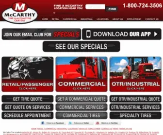 Mccarthytire.com(McCarthy Tire Service) Screenshot
