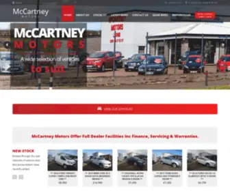 Mccartneymotors.com(McCartney Motors) Screenshot