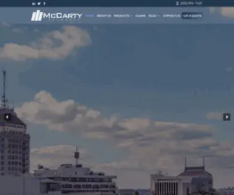 Mccartyinsurance.com(Independent Insurance agency in Fresno) Screenshot