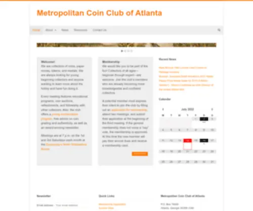 Mccatl.org(We are collectors of coins) Screenshot