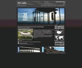 Mccauleysound.com(McCauley.com : Home) Screenshot