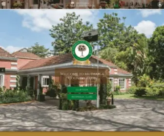 MCC.co.ke(Muthaiga Country Club) Screenshot