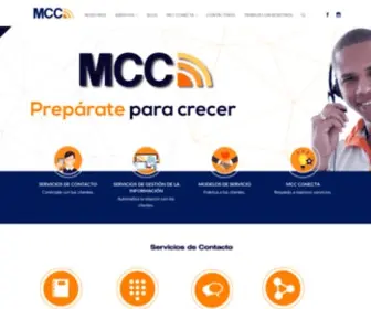 MCC.com.co(Mcc BPO) Screenshot