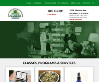 MCCDirectory.org(Medical Cannabis Caregivers) Screenshot